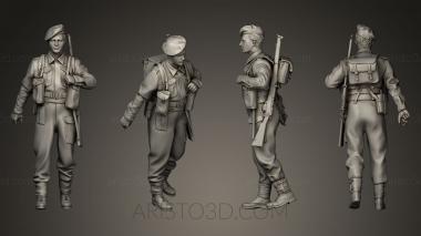 Military figurines (STKW_0027) 3D model for CNC machine